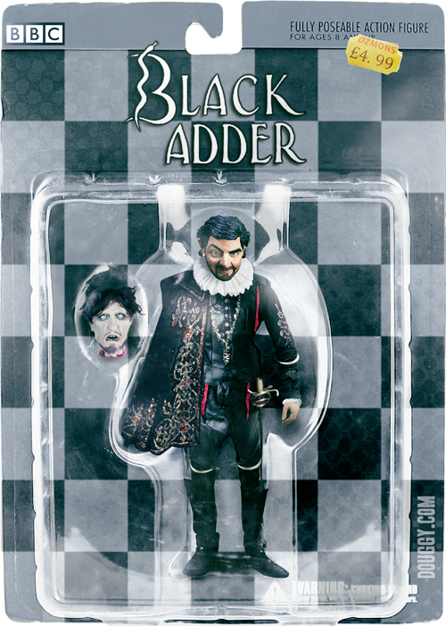 Edmund Blackadder - action figure