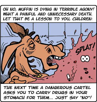 Muffin the Drugs Mule