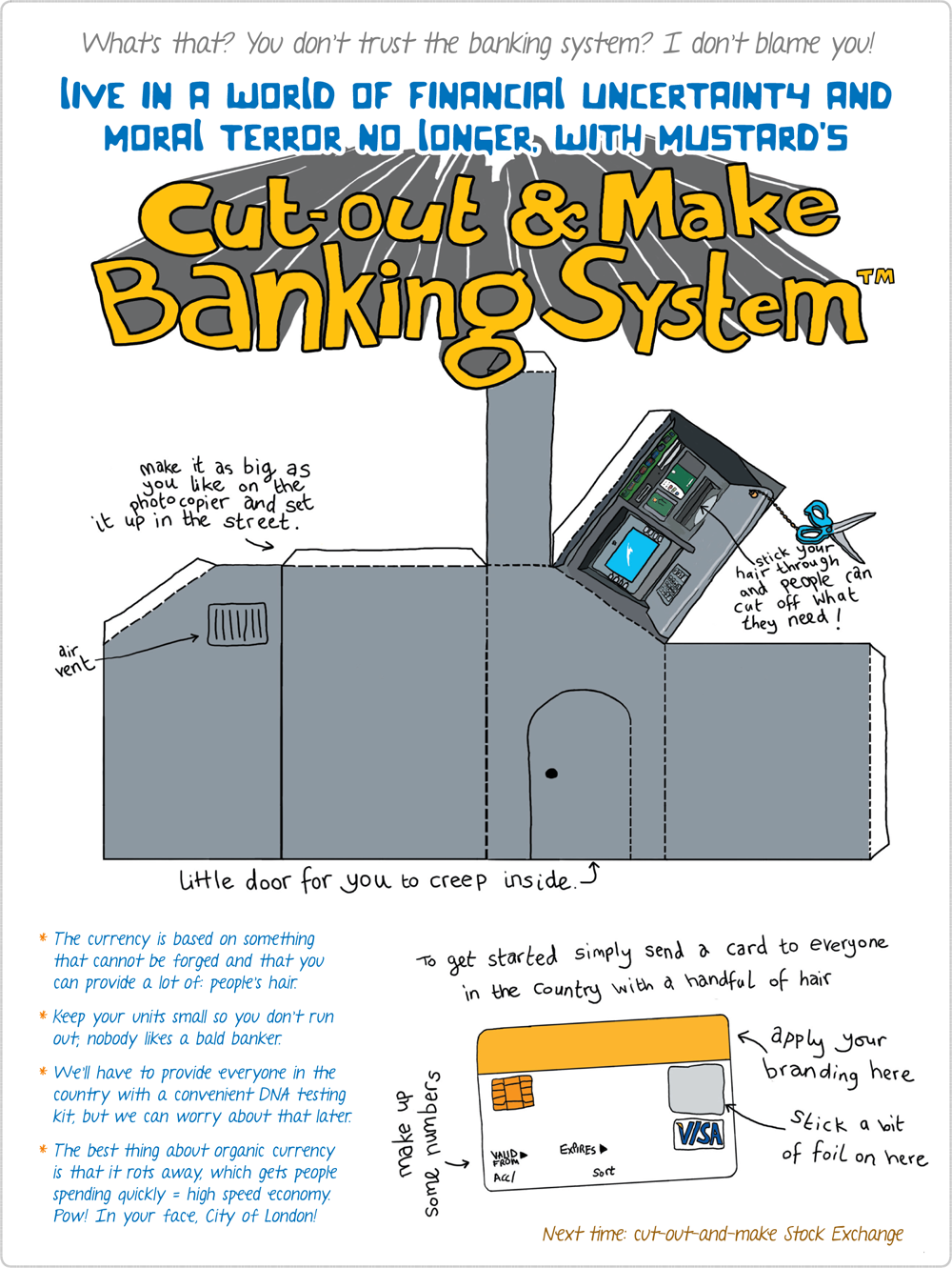 Cut Out and Make Banking System