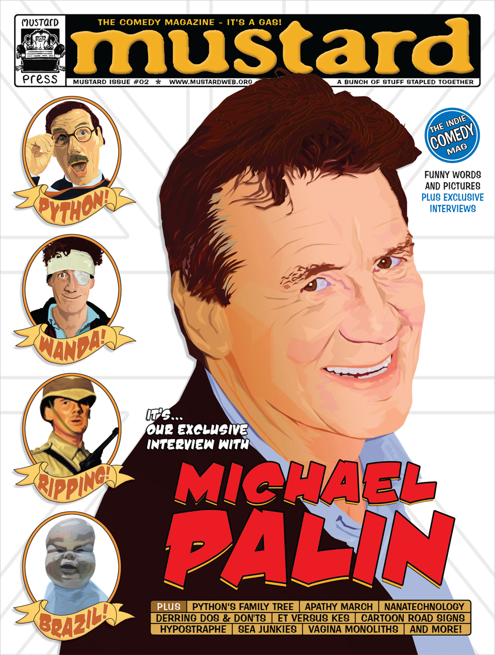Mustard issue #02, starring Michael Palin
